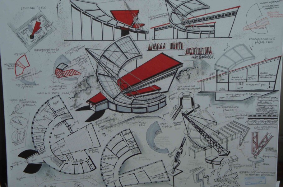 Дипломные проекты МАРХИ архитектура