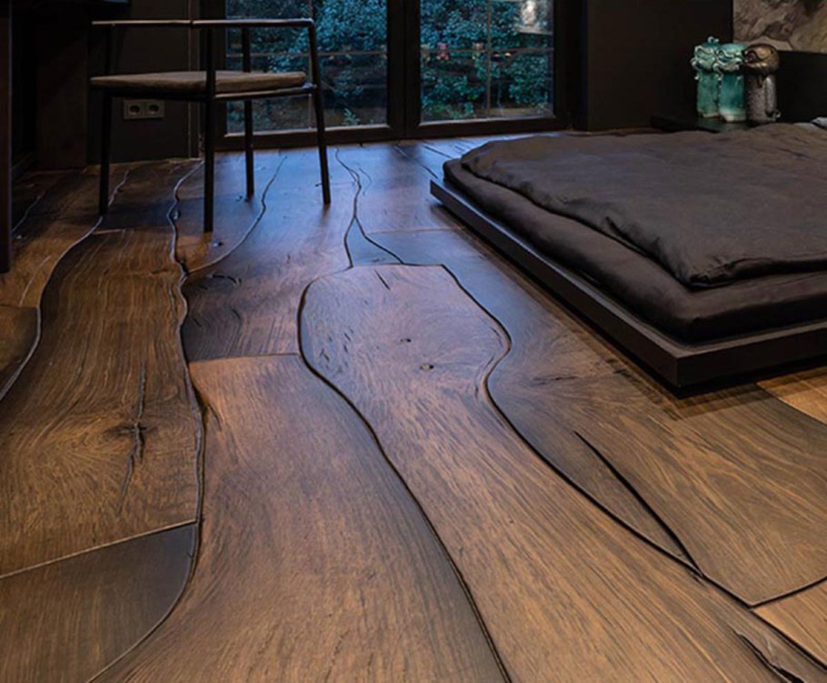 Наливной пол в частном доме