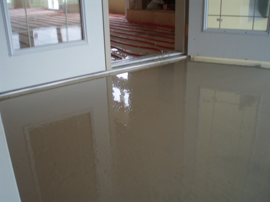 Наливной пол стяжка