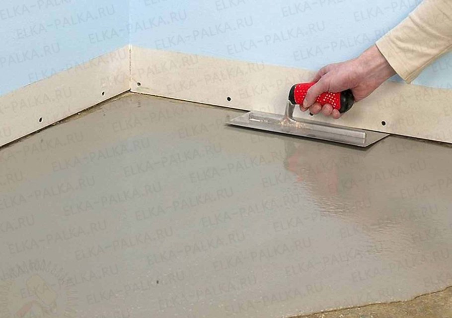 Наливной пол белый глянец