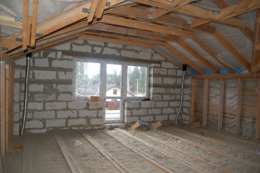 Внутренняя отделка дома из газобетона