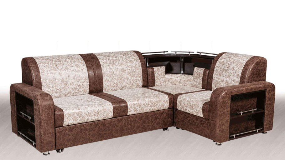 Угловой диван "Карина-5 XL. Мрамор"