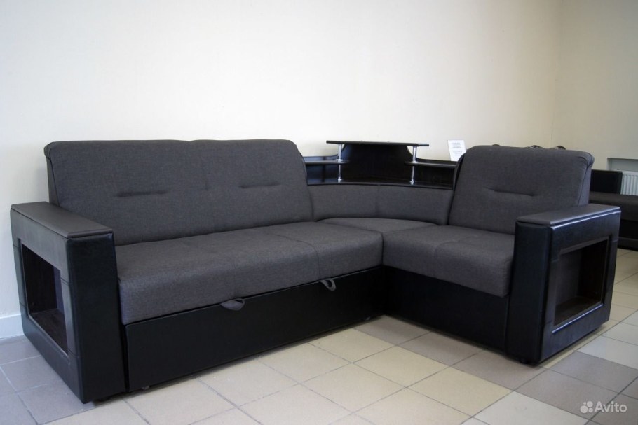 Угловой диван "Карина-5 XL. Мрамор"