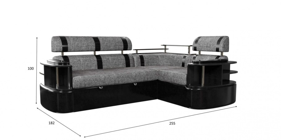 Угловой диван "Карина-5 XL. Мрамор"