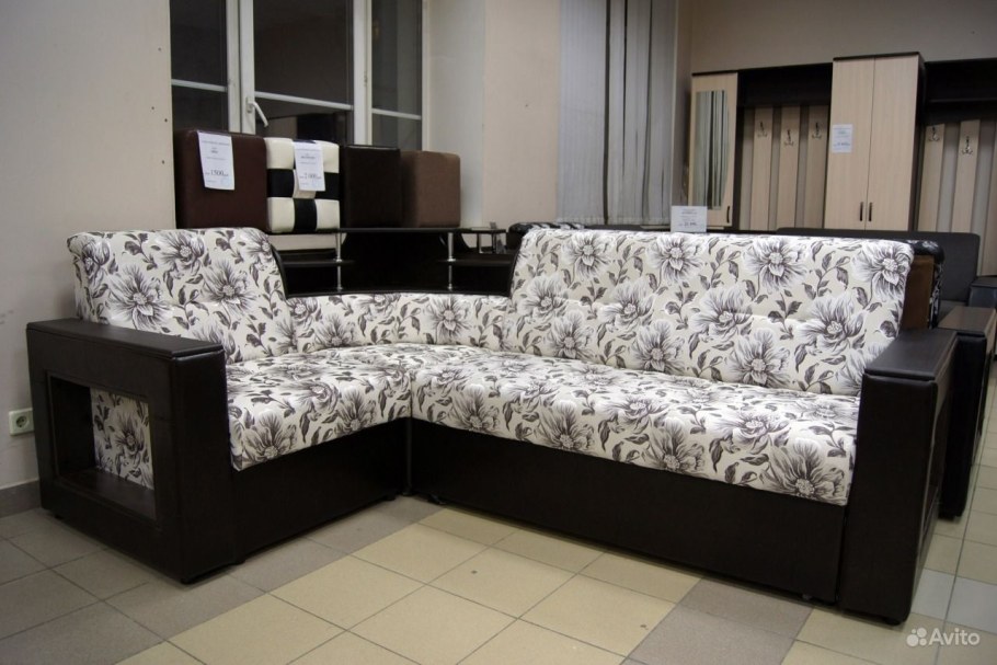 Угловой диван "Карина-5 XL. Мрамор"