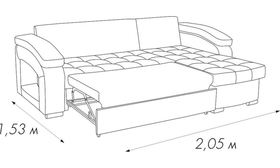 Диван Мун ТРЕЙД Карина угловой