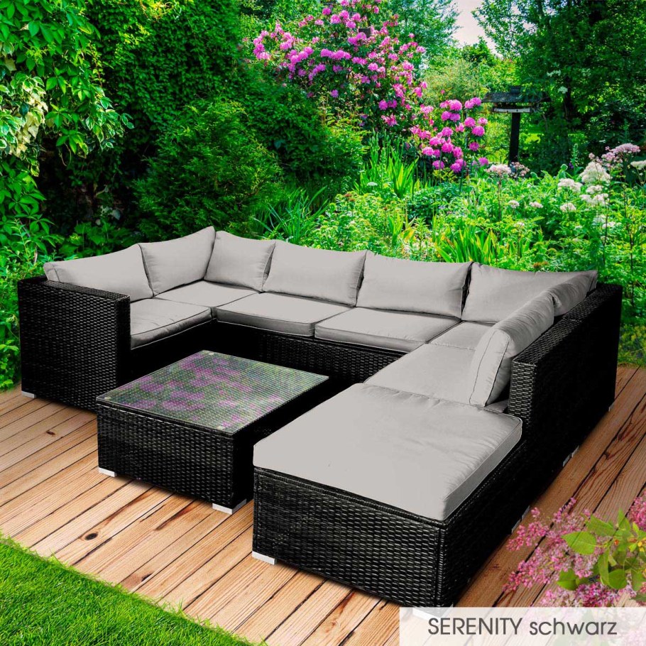 Диван угловой садовый деревянный