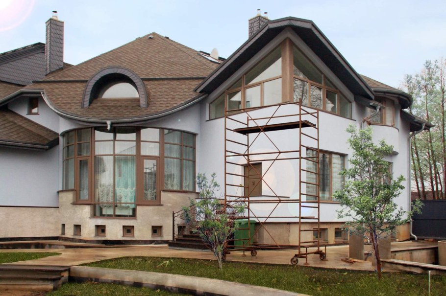 Строительство коттеджей