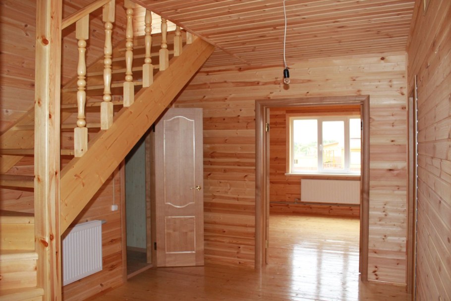 Деревянный дом в финском стиле