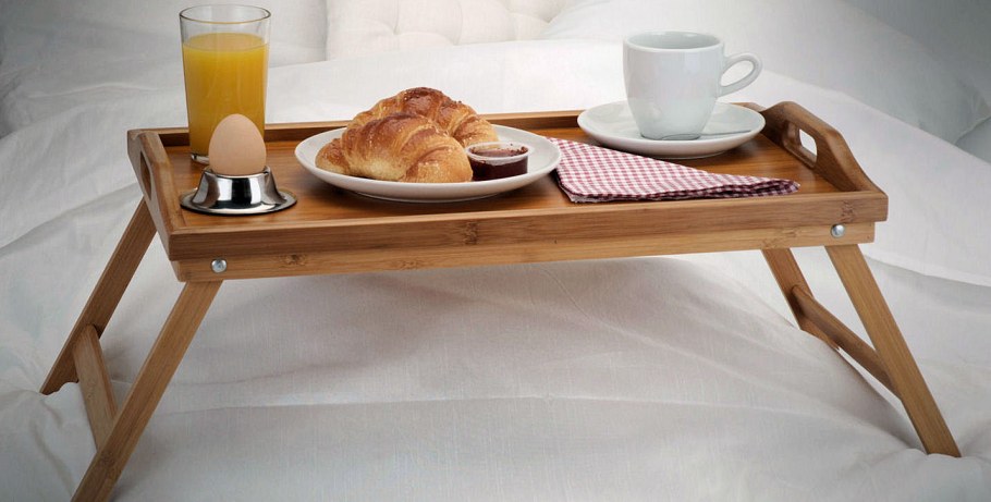 RESGODS ресгодс поднос на ножках, бамбук