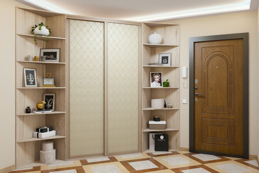 Угловой шкаф в прихожую