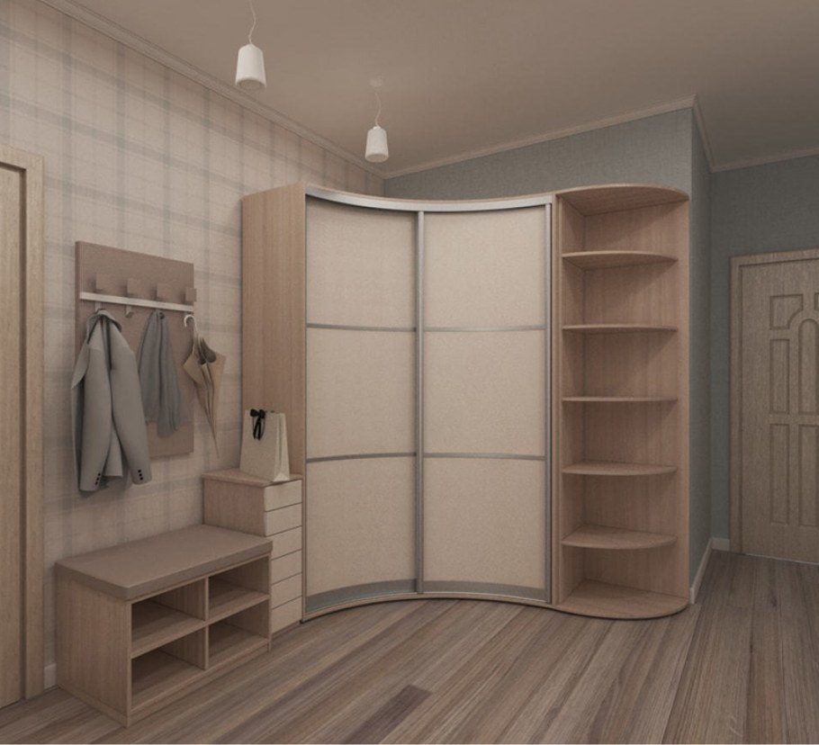 Шкаф купе в коридор
