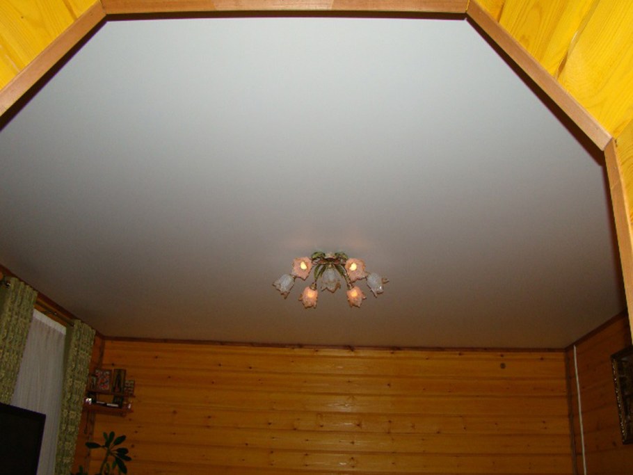 Подвесной потолок на даче