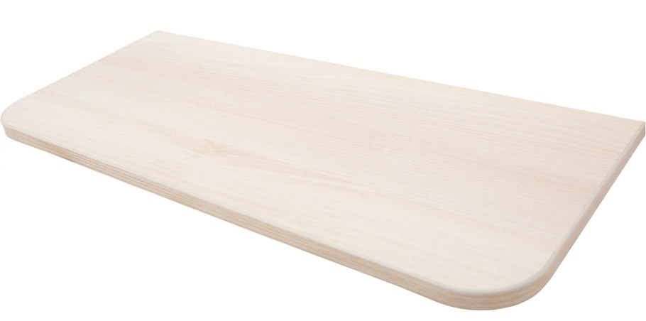 Полка мебельная угловая 350x350x16 мм, ЛДСП, цвет дуб сонома