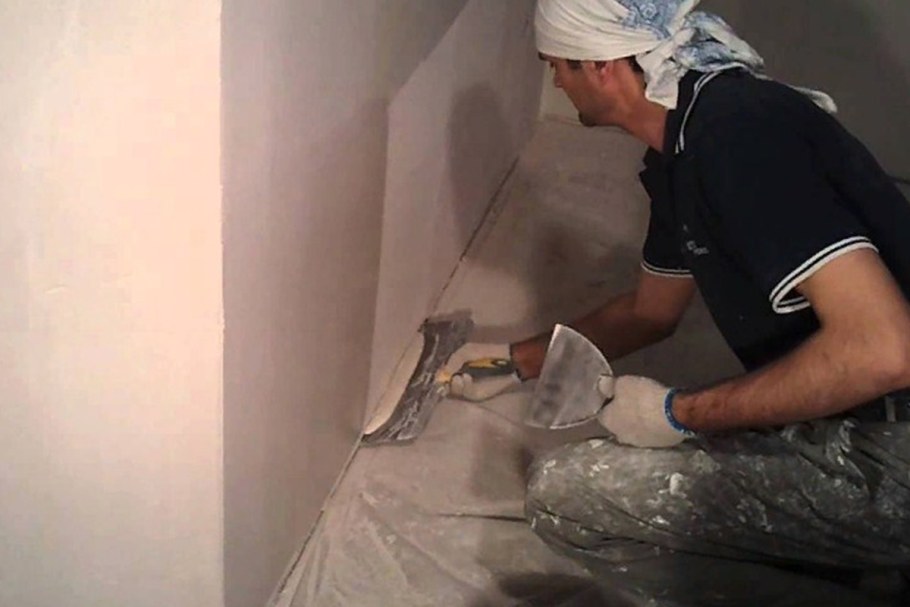 Шпатлевка стен