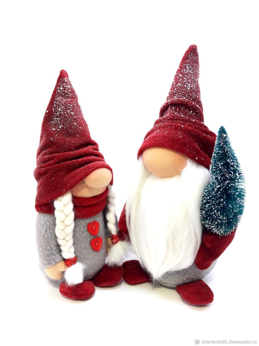 Гномы куклы интерьерные