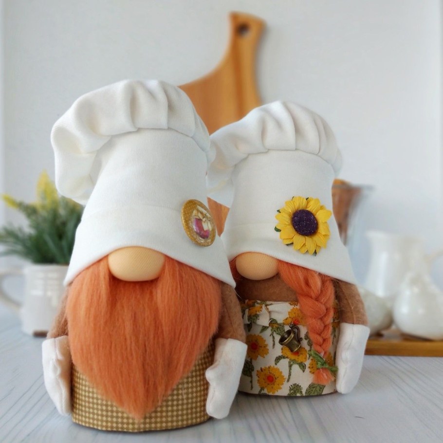 Гномики скандинавские текстильные