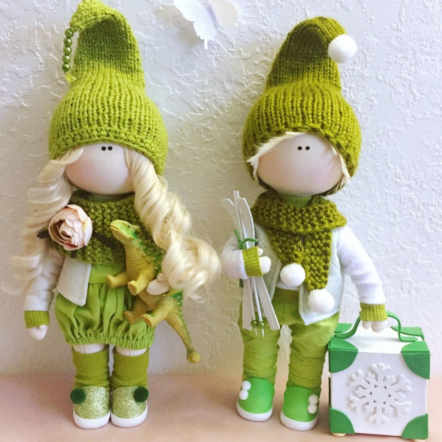 Интерьерная кукла гномик