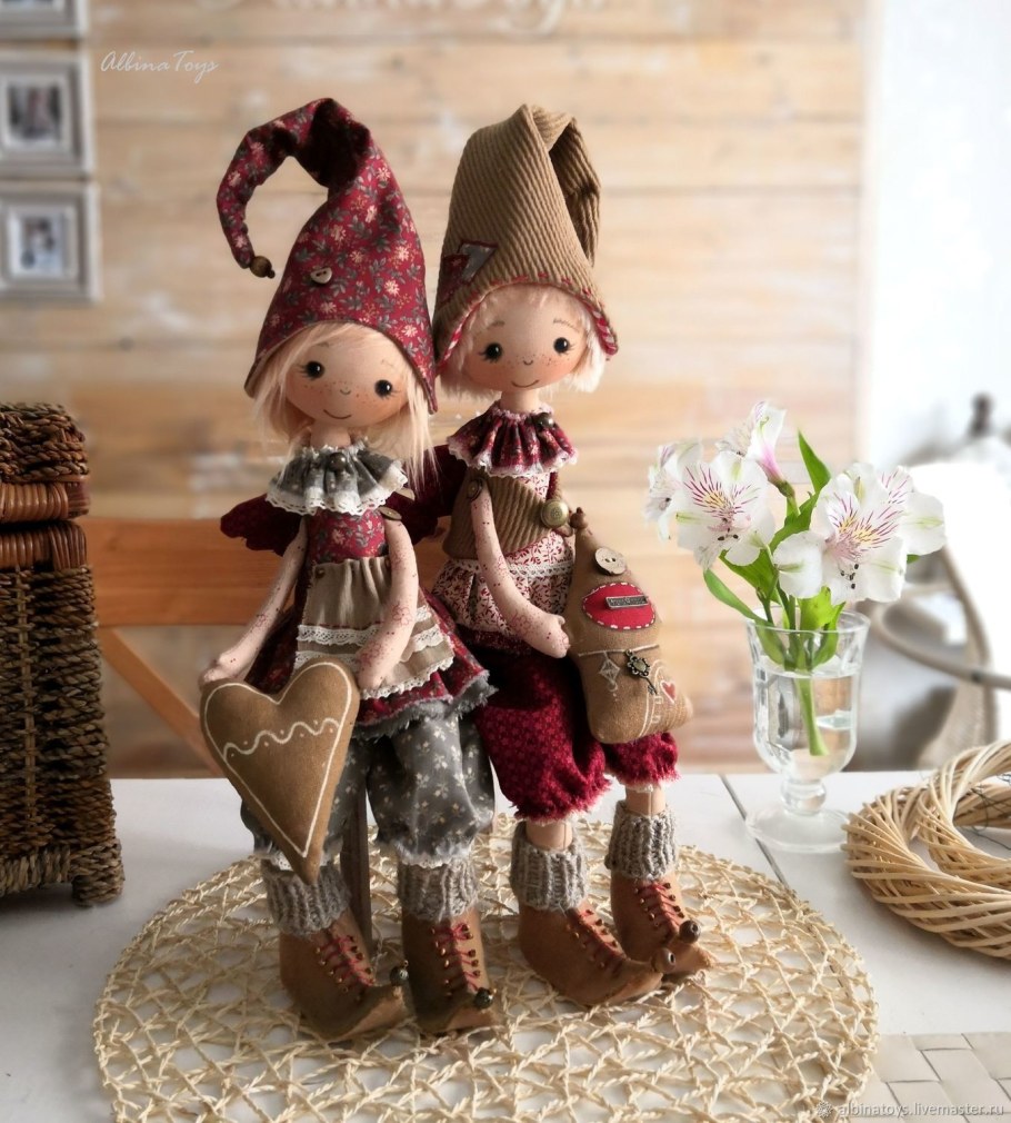 Домовой Гном текстильная чердачная