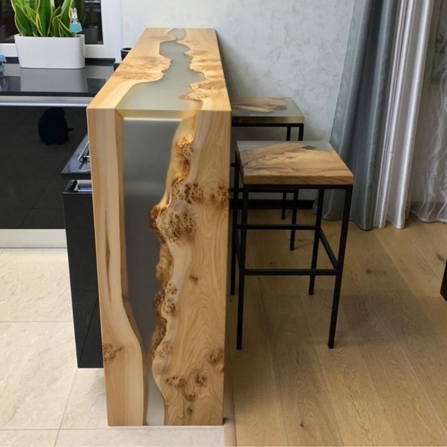 Барная стойка из СЛЕЬА