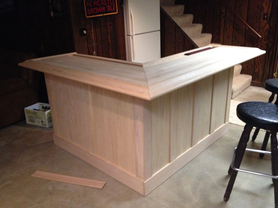 Барная стойка из фанеры