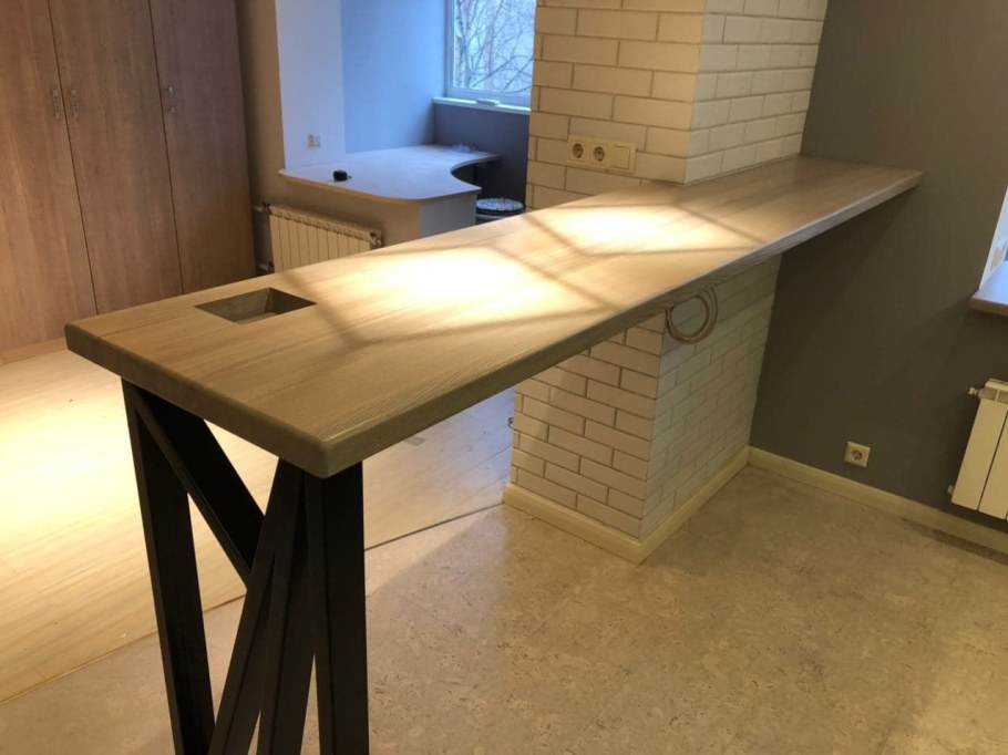 Барная стойка мебельный щит