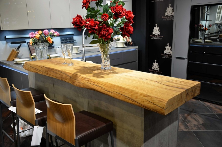 Столешница из слэба дерева