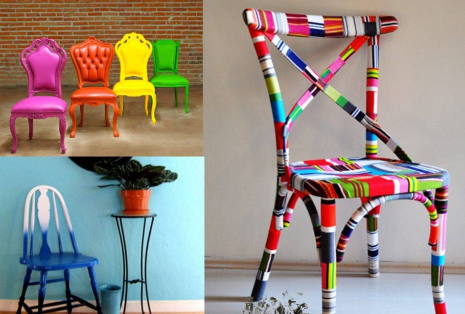 Яркие стулья