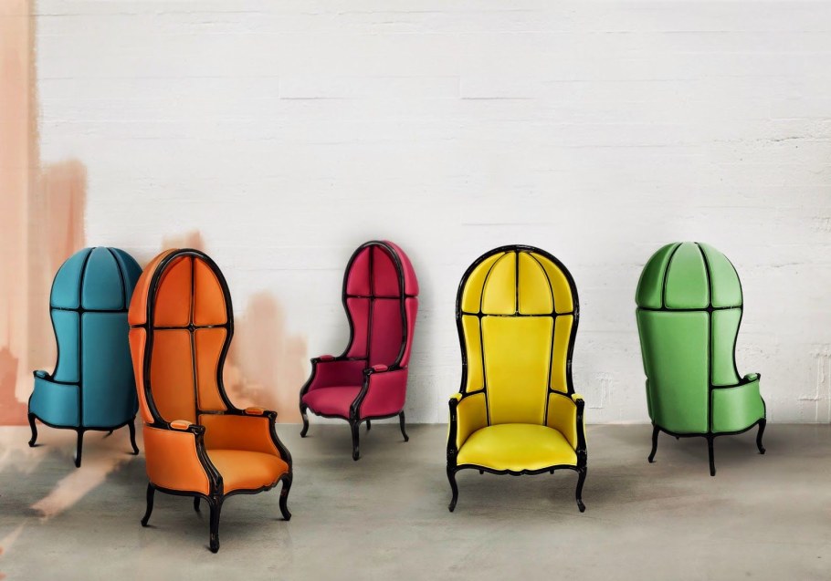 Кресло с капюшоном дизайнерское