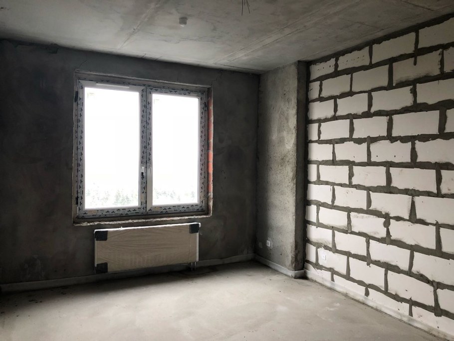 Новостройка без отделки