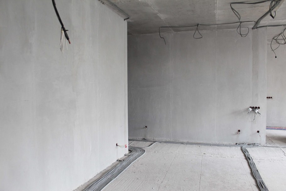 Черновая отделка студия 30 кв м