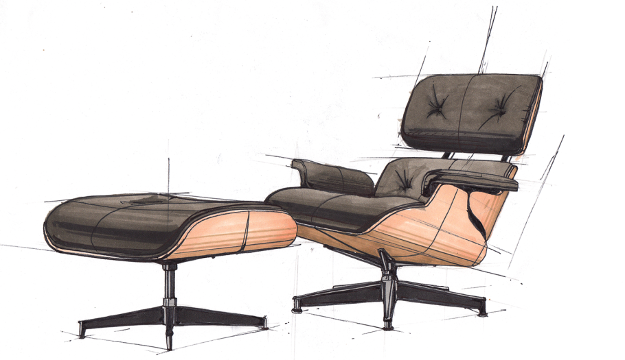 Скетчинг мебель