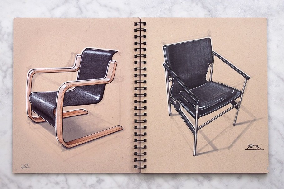 Эскизный проект стула