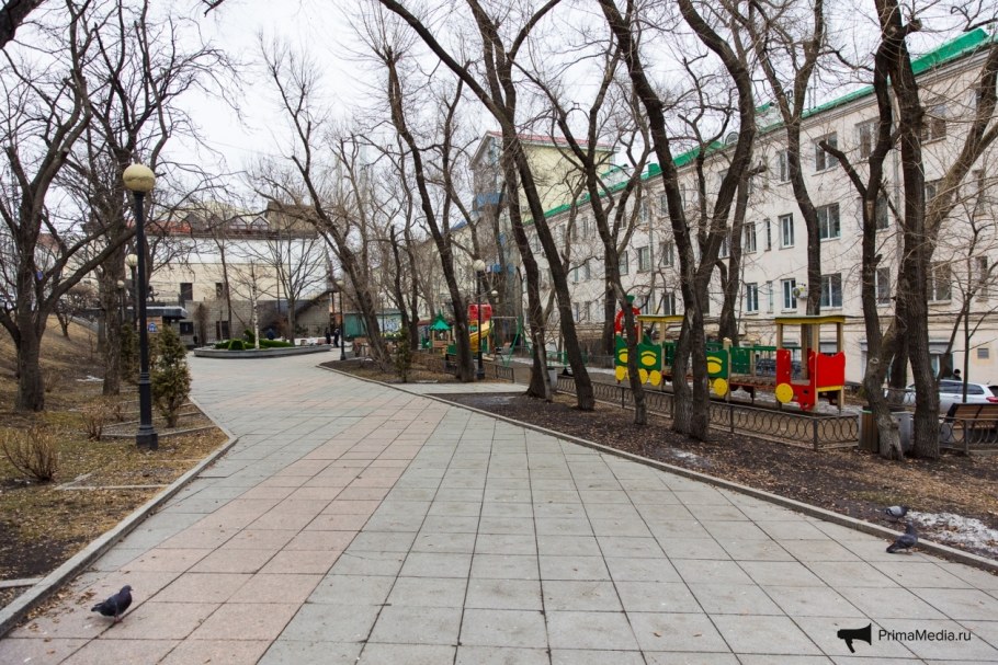 Парк комсомольцев в Орле