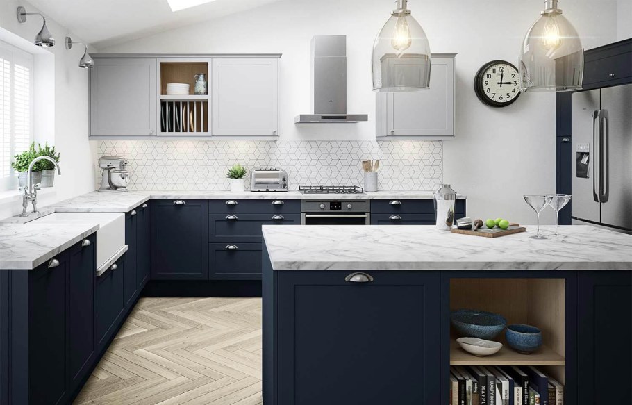 Кухня икеа Акстад в интерьере