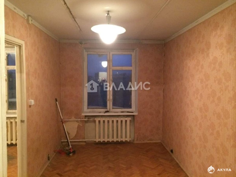 Двухкомнатная хрущевка без ремонта