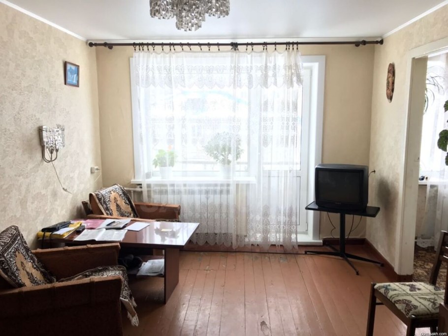 Однокомнатная хрущевка без ремонта