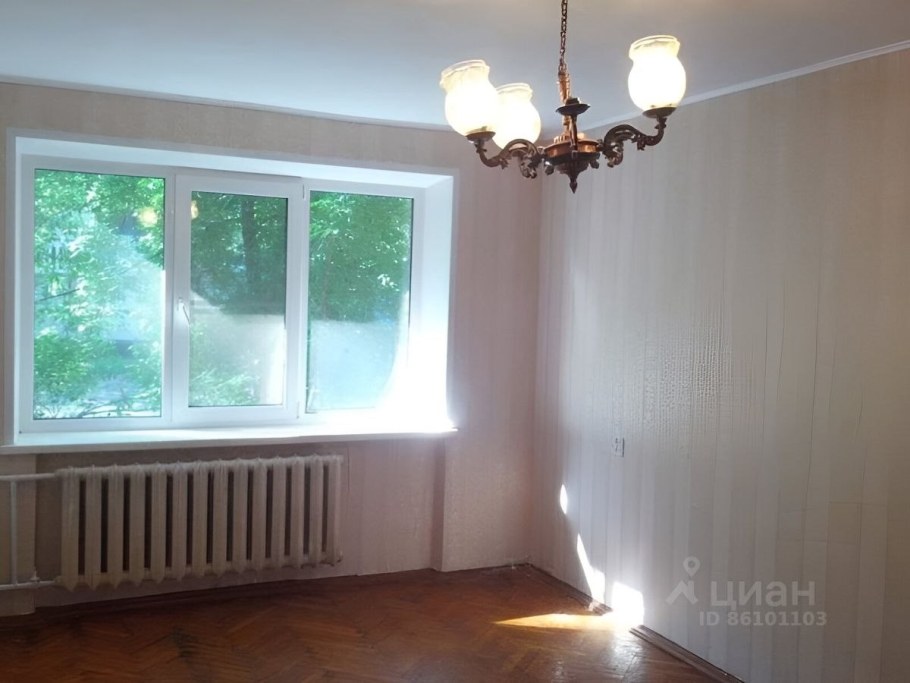 Однокомнатная хрущевка без ремонта