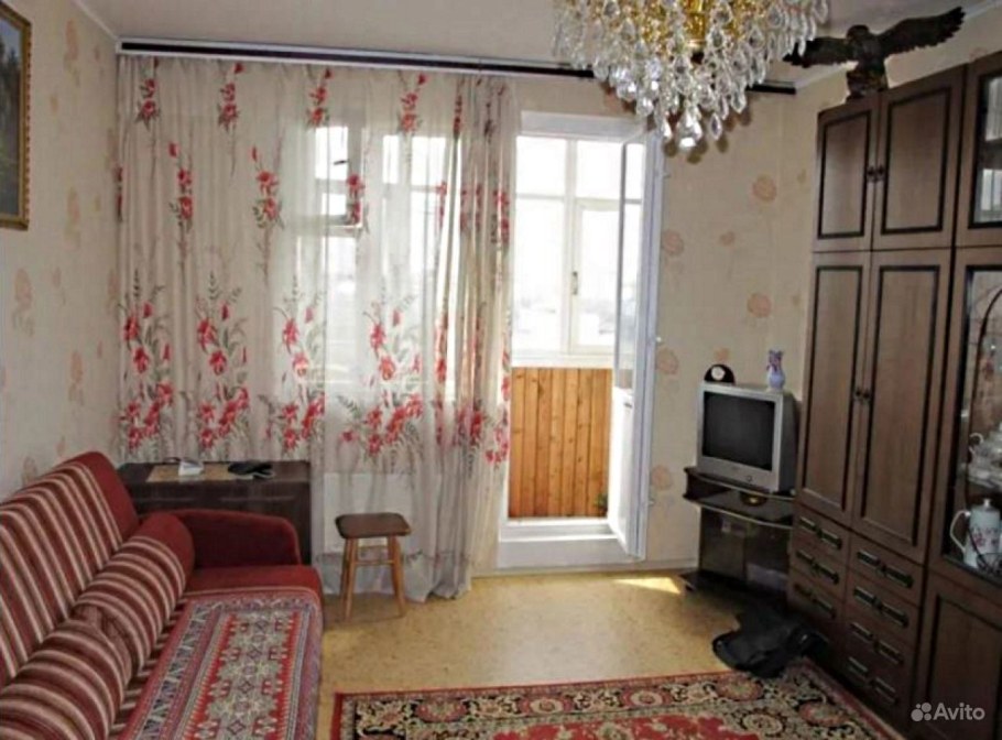 Комната в хрущевке без ремонта