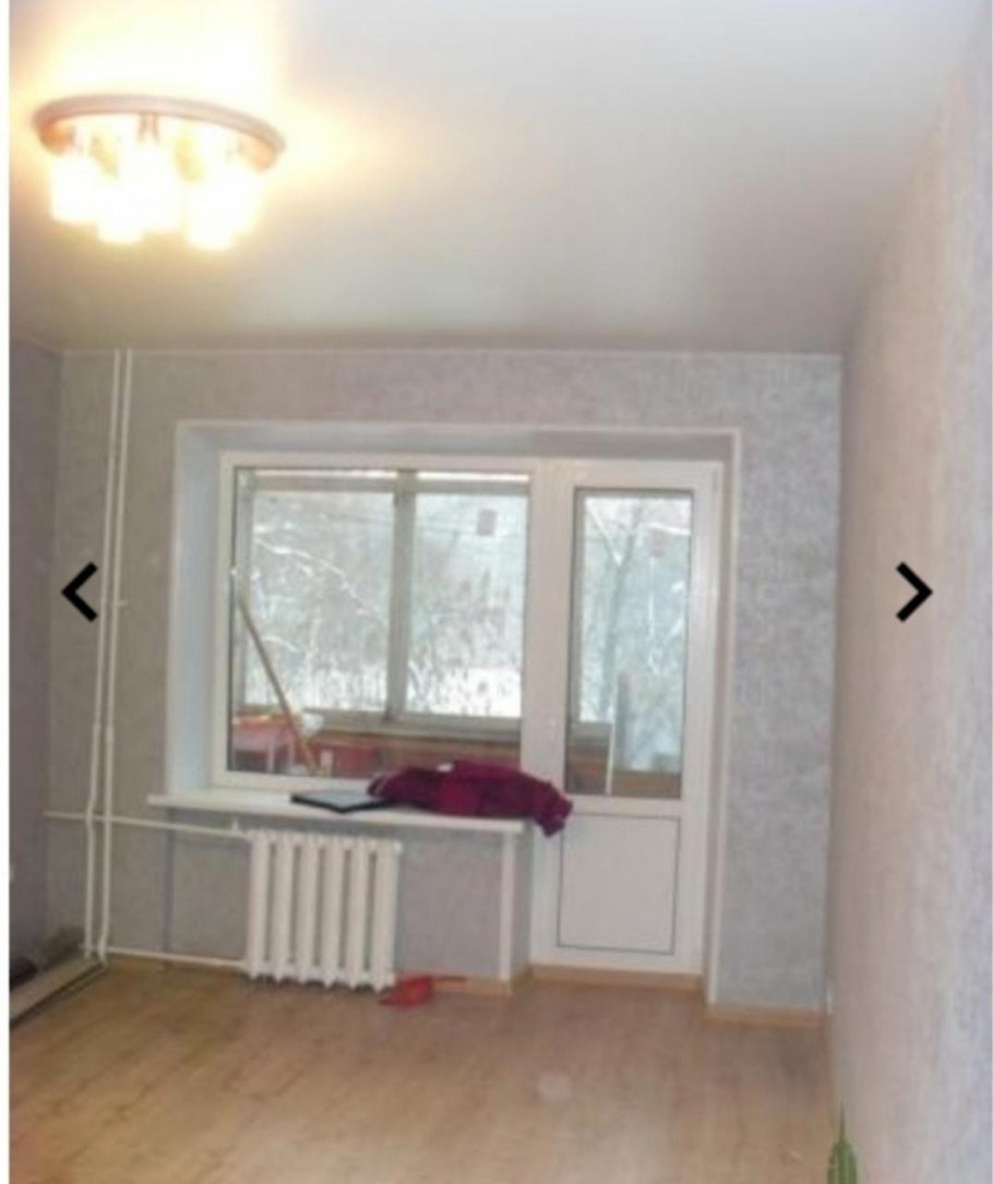 Однокомнатная хрущевка без ремонта