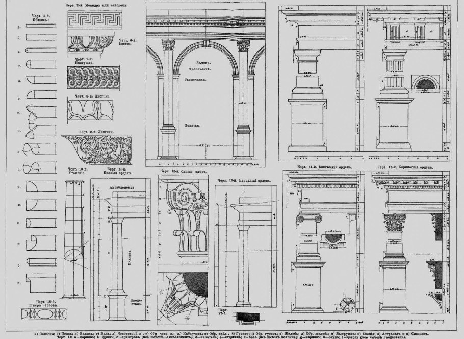 Архитектурные обломы