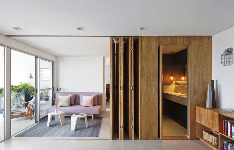 Складная перегородка