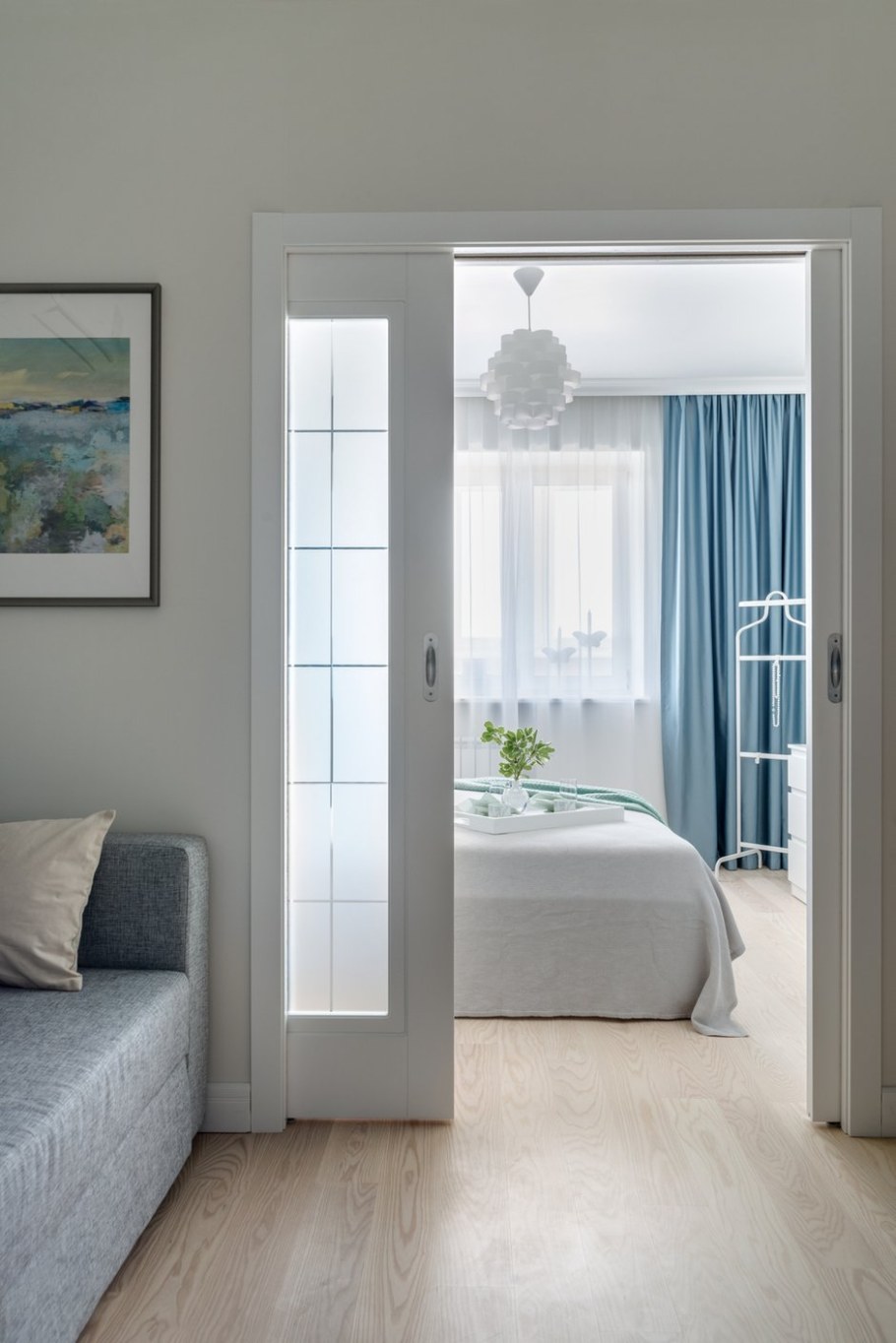 Раздвижные двери в спальню