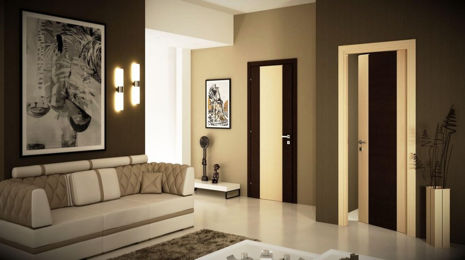 Разные двери в интерьере квартиры