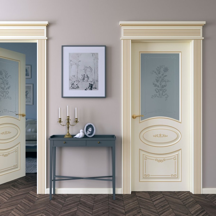 Двери раздвижные деревянные Амбарные