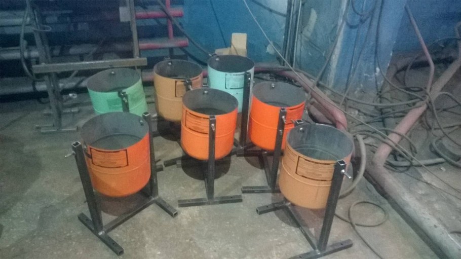 Урна из баллона фреона