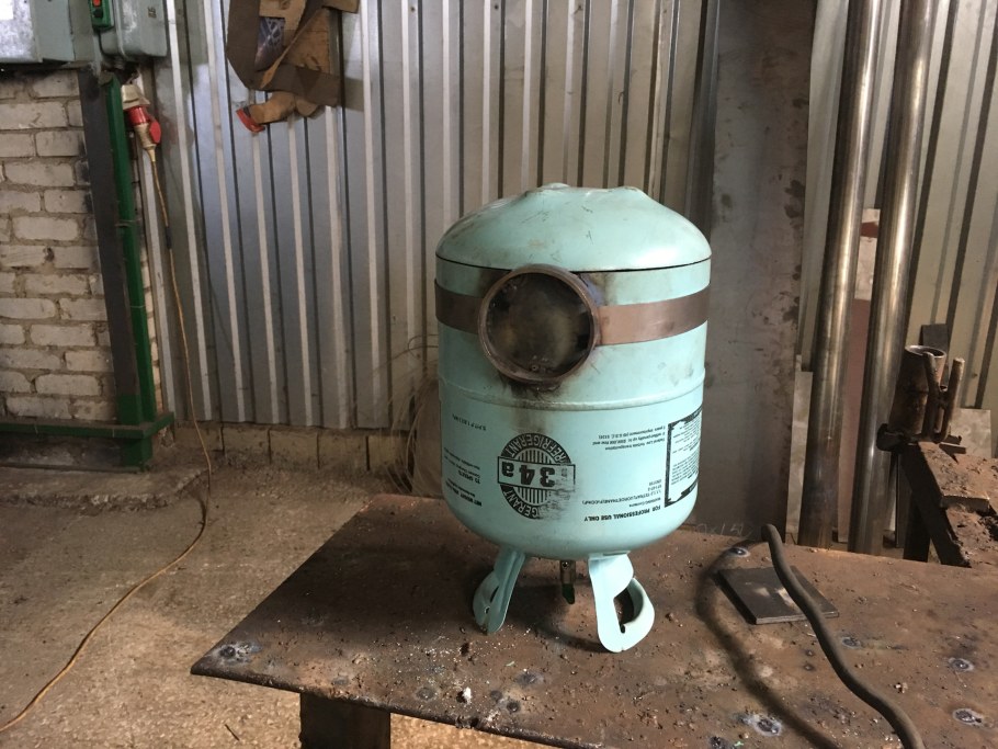 Урна Миньон из баллона фреона