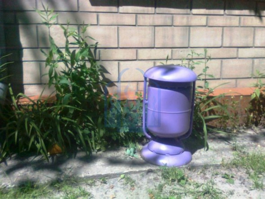 Урна из газового баллона