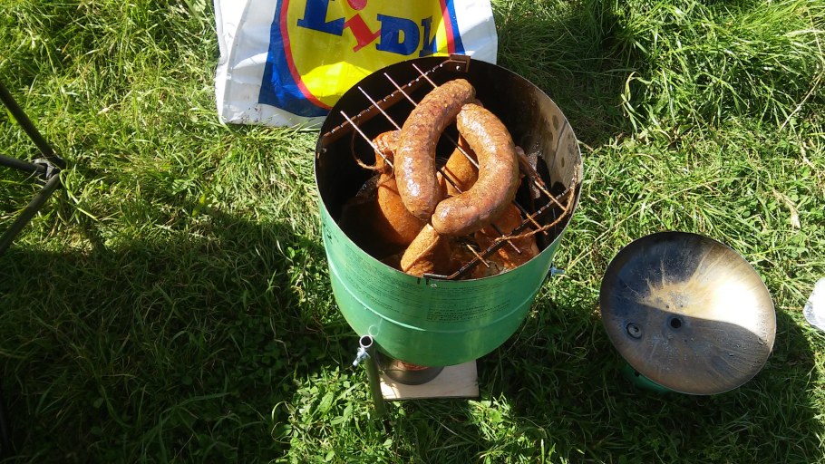 Коптилка из баллона от фреона