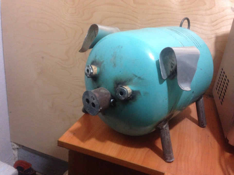 Самоделки из фреоновых баллонов